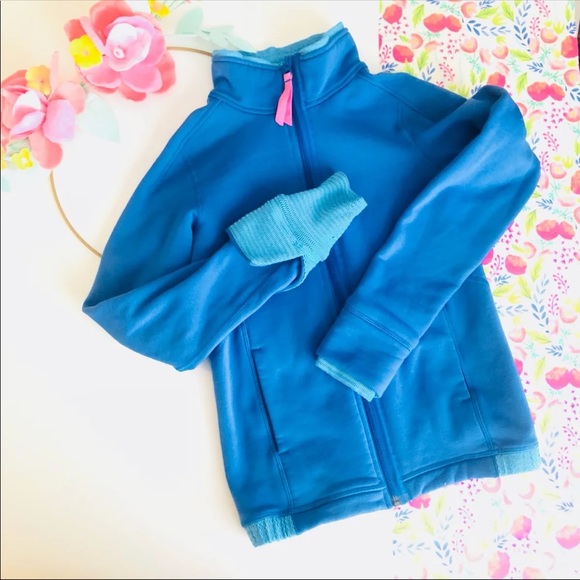 Ivivva Other - Ivivva Kids Lululemon Blue and pink zipper jacket